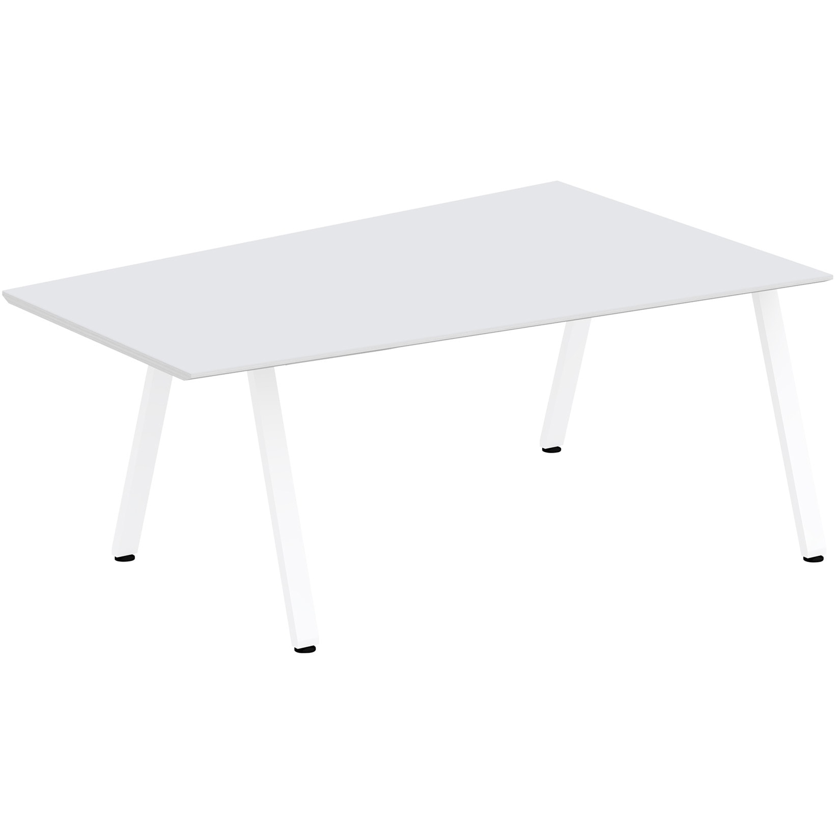 JVT-1812DNSN-WL アフィーノLT ミーティングテーブル 台形型 W1800×D1200<配送時組立サービス付> イトーキ メラミン化粧板 高さ720mm  JVT-1812DNSN-WL