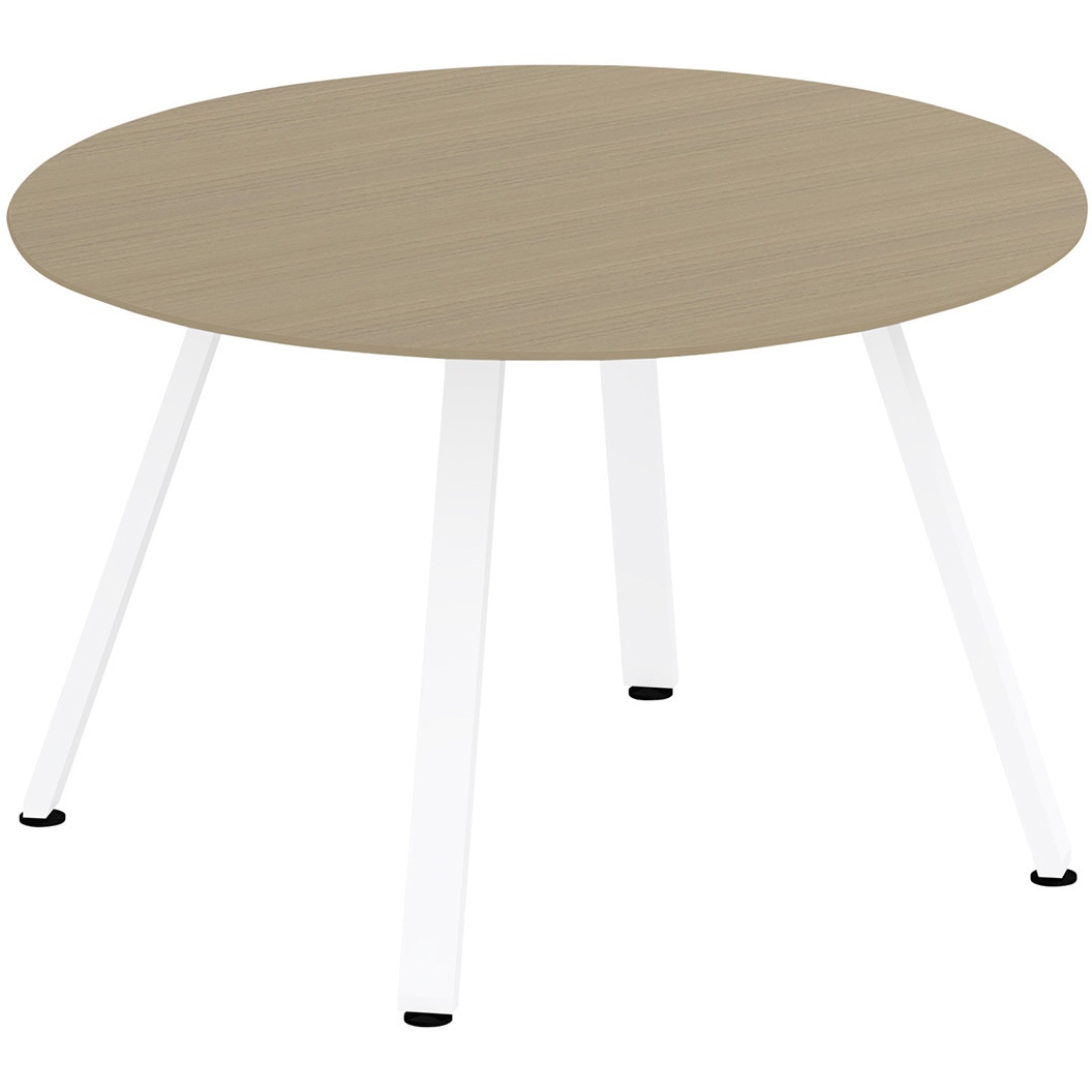 JVT-1212CNSN-WM アフィーノLT ミーティングテーブル 円型 Φ1200<配送時組立サービス付> イトーキ メラミン化粧板 高さ720mm  JVT-1212CNSN-WM