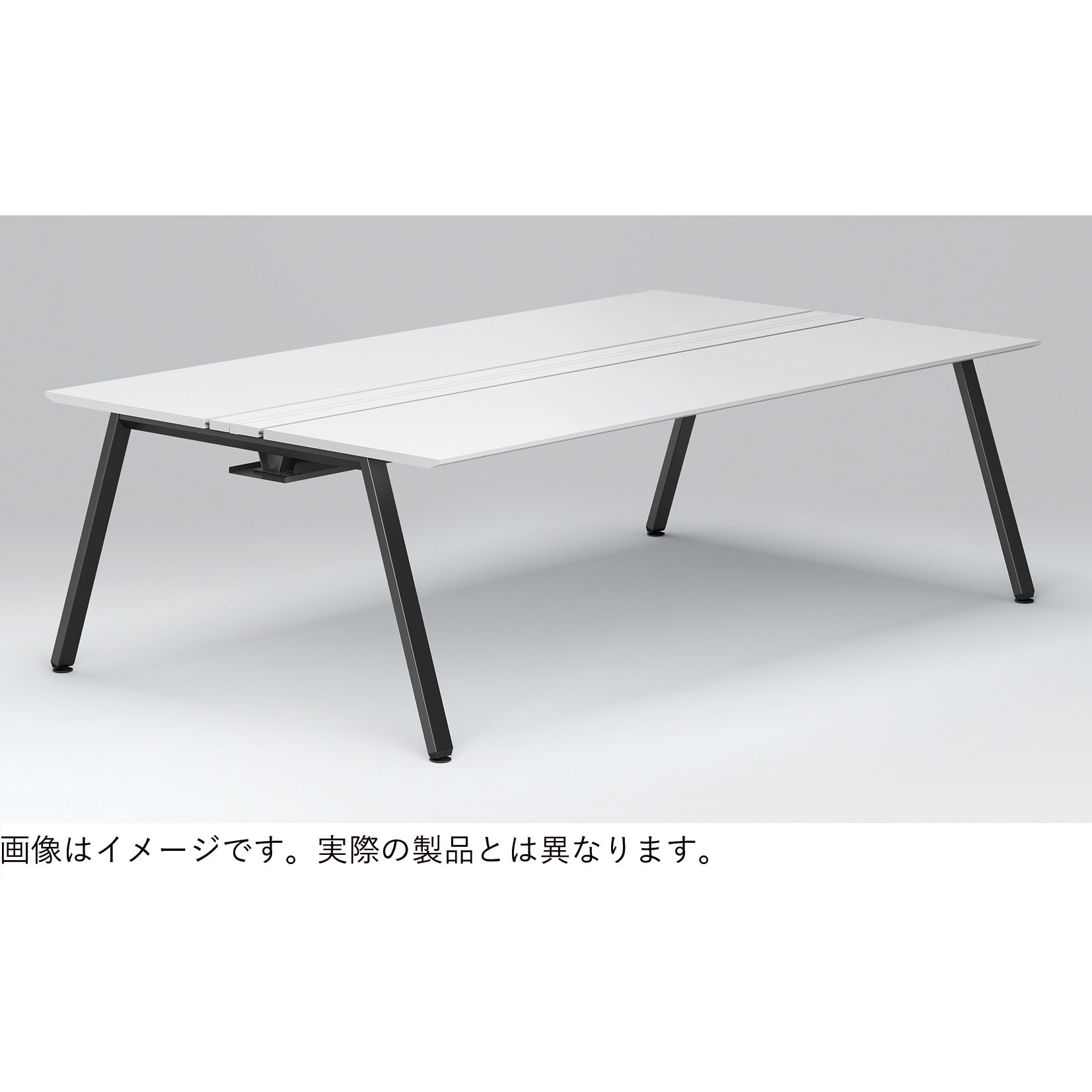 JVB-1214GESN-TM アフィーノLT ワークベンチ 両面タイプ 単独型 W1200×D1400<配送時組立サービス付> イトーキ メラミン化粧板 高さ720mm  JVB-1214GESN-TM