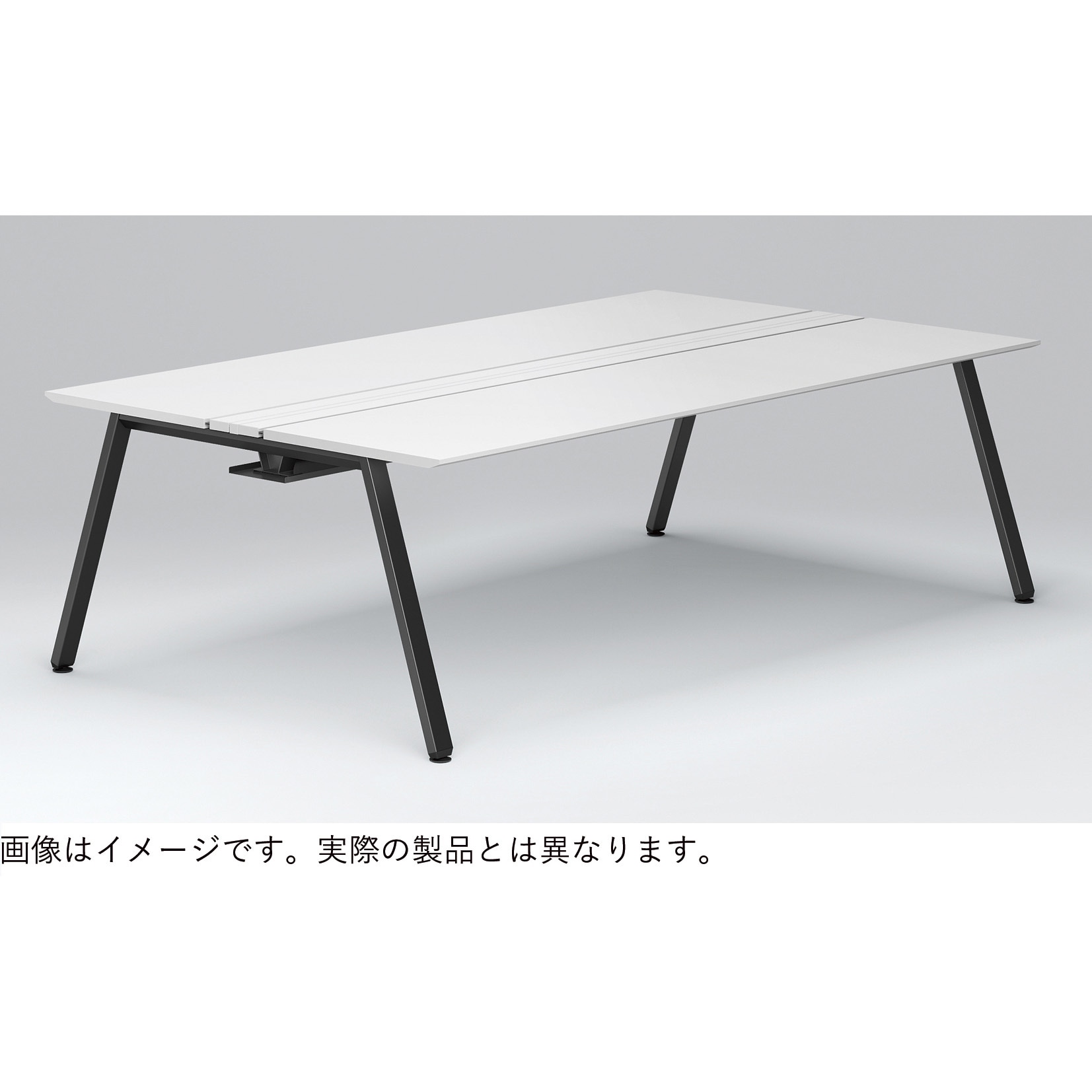 JVB-1807TLSN1TH アフィーノLT ワークベンチ 片面タイプ 連増セット W1800×D700<配送時組立サービス付> イトーキ メラミン化粧板 ホワイト 高さ720mm  JVB-1807TLSN1TH