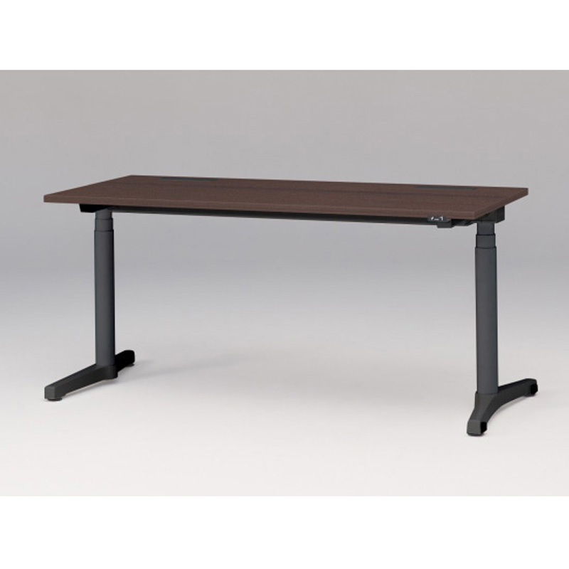 JZD-1607HA-ATY トイロデスク 平エッジ 昇降スイッチタイプ 塗装脚 W1600×D675<配送時組立サービス付> イトーキ ホワイト 高さ720mm  JZD-1607HA-ATY