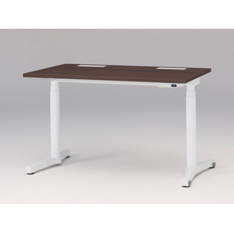 JZD-1207HB-AWY トイロデスク 平エッジ インジケータ―付昇降スイッチタイプ 塗装脚 W1200×D675<配送時組立サービス付> 1台 イトーキ 【通販モノタロウ】