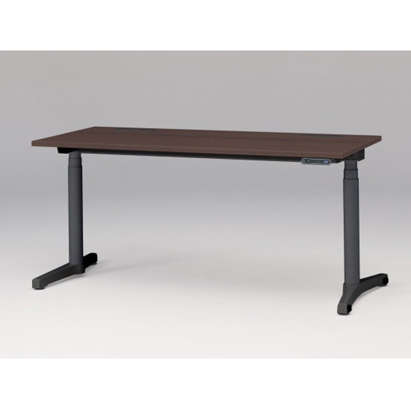 JZD-1607HB-ATY トイロデスク 平エッジ インジケータ―付昇降スイッチタイプ 塗装脚 W1600×D675<配送時組立サービス付> 1台 イトーキ 【通販モノタロウ】