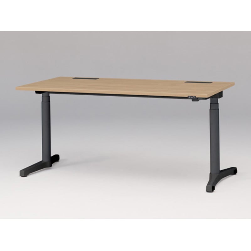 JZD-1608HA-ATX トイロデスク 平エッジ 昇降スイッチタイプ 塗装脚 W1600×D775<配送時組立サービス付> イトーキ ホワイト 高さ720mm  JZD-1608HA-ATX