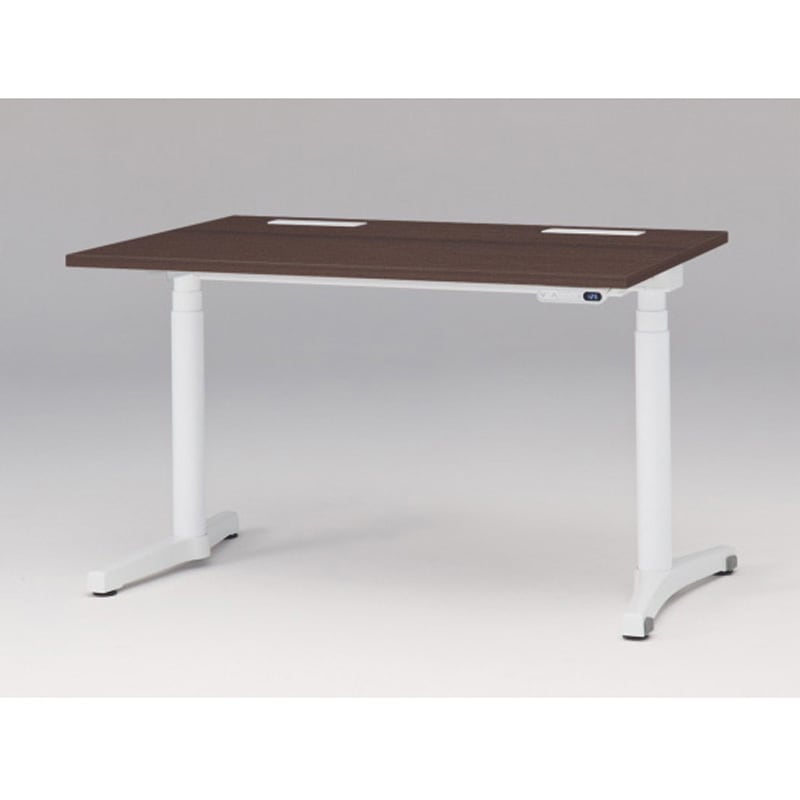 JZD-1208HB-AWY トイロデスク 平エッジ インジケータ―付昇降スイッチタイプ 塗装脚 W1200×D775<配送時組立サービス付> 1台 イトーキ 【通販モノタロウ】