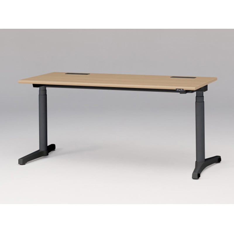 JZD-1607HA-CTX トイロデスク ラウンドエッジ 昇降スイッチタイプ 塗装脚 W1600×D675<配送時組立サービス付> 1台 イトーキ 【通販モノタロウ】