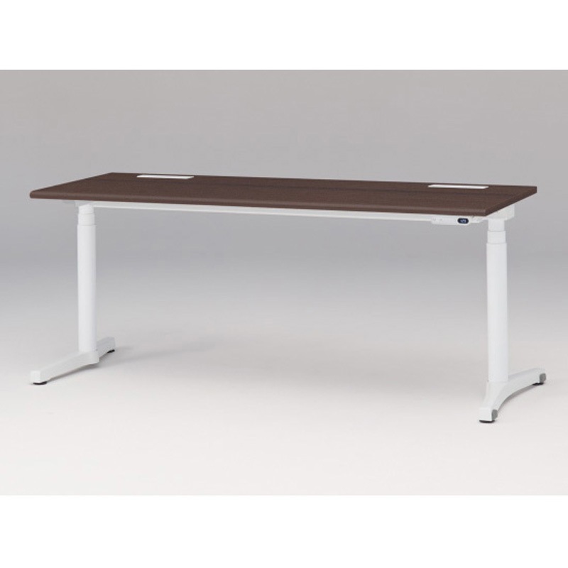 JZD-1807HB-CWY トイロデスク ラウンドエッジ インジケータ―付昇降スイッチタイプ 塗装脚 W1800×D675<配送時組立サービス付> 1台 イトーキ 【通販モノタロウ】 114,900円