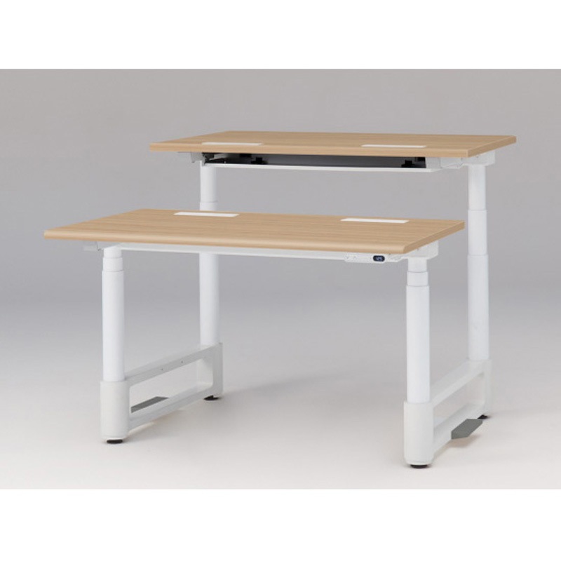 JZD-1214HB-CWX トイロツインデスク ラウンドエッジ インジケータ―付