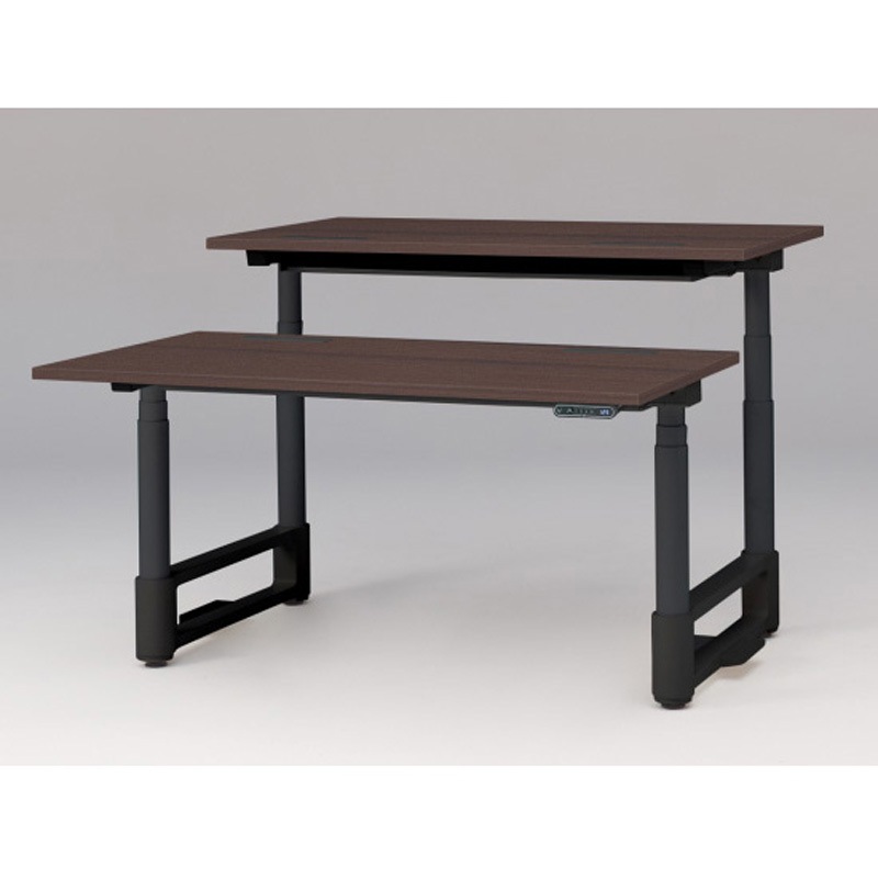 JZD-1416HB-ATY トイロツインデスク 平エッジ インジケータ―付昇降スイッチタイプ 塗装脚 W1400×D1600<配送時組立サービス付> 1台 イトーキ 【通販モノタロウ】