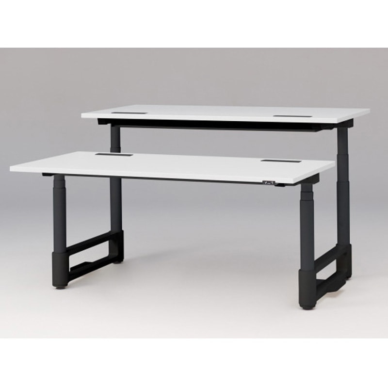 JZD-1616HA-CTL トイロツインデスク ラウンドエッジ 昇降スイッチタイプ 塗装脚 W1600×D1600<配送時組立サービス付> 1台 イトーキ 【通販モノタロウ】
