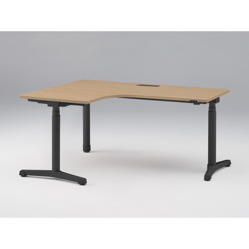 JZD-6277KLA-ATX トイロ 90度オペレーションデスク 昇降スイッチタイプ 塗装脚 W1600×D1200<配送時組立サービス付> 1台 イトーキ 【通販モノタロウ】