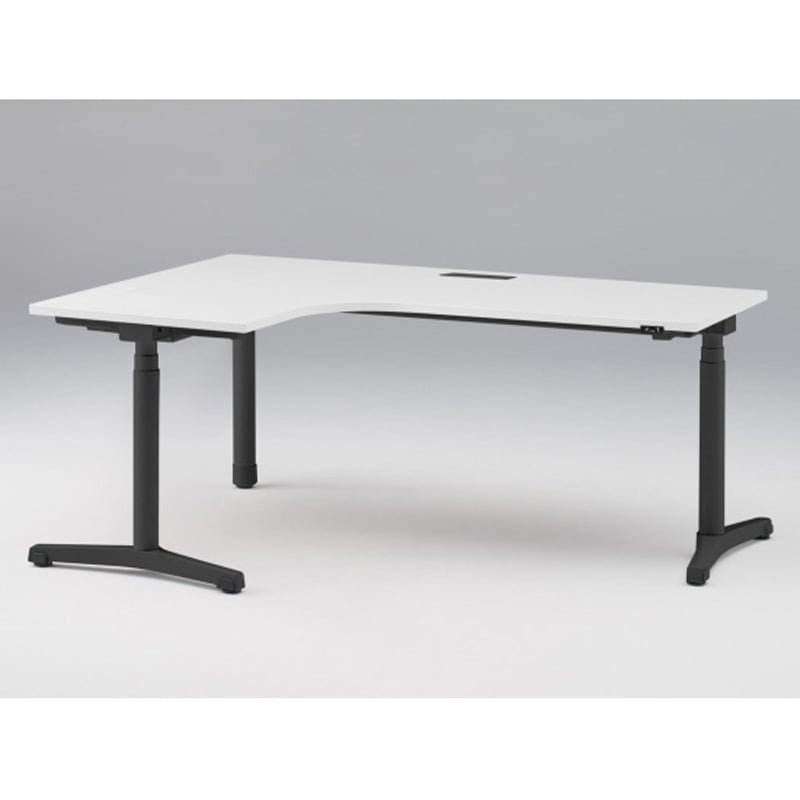 JZD-8277KLA-ATL トイロ 90度オペレーションデスク 昇降スイッチタイプ 塗装脚 W1800×D1200<配送時組立サービス付> 1台 イトーキ 【通販モノタロウ】 194,900円