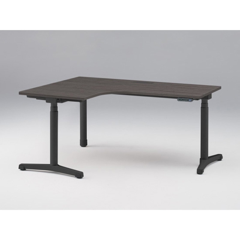 JZD-6277KLB-ATR トイロ 90度オペレーションデスク インジケータ―付昇降スイッチタイプ 塗装脚 W1600×D1200<配送時組立サービス付> 1台 イトーキ 【通販モノタロウ】