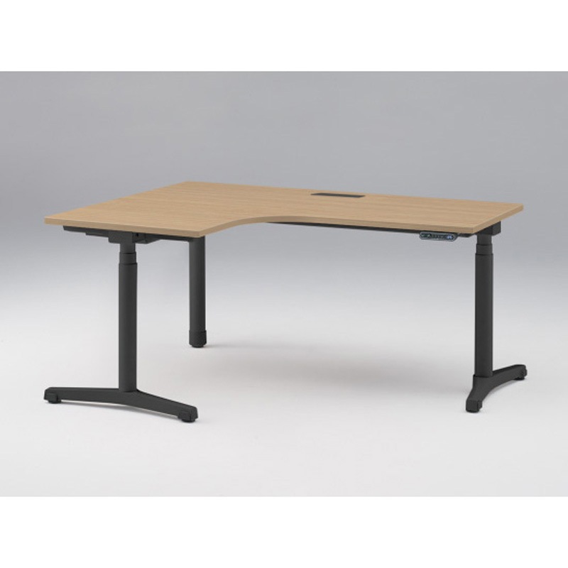 JZD-6277KLB-ATX トイロ 90度オペレーションデスク インジケータ―付昇降スイッチタイプ 塗装脚 W1600×D1200<配送時組立サービス付> 1台 イトーキ 【通販モノタロウ】 194,900円