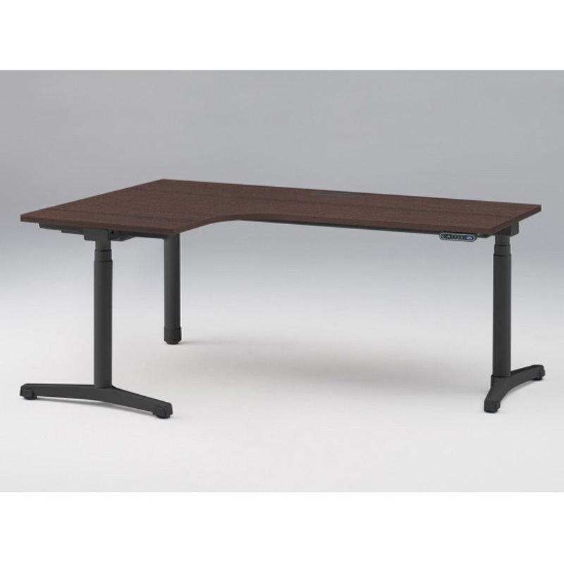 JZD-8277KLB-ATY トイロ 90度オペレーションデスク インジケータ―付昇降スイッチタイプ 塗装脚 W1800×D1200<配送時組立サービス付> 1台 イトーキ 【通販モノタロウ】