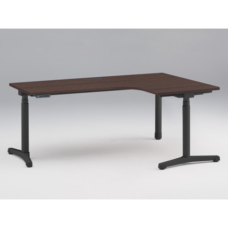 JZD-8277KRB-ATY トイロ 90度オペレーションデスク インジケータ―付昇降スイッチタイプ 塗装脚 W1800×D1200<配送時組立サービス付> 1台 イトーキ 【通販モノタロウ】