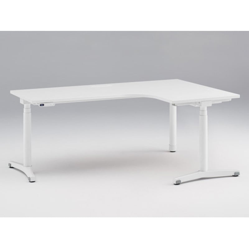 JZD-8277KRB-AWL トイロ 90度オペレーションデスク インジケータ―付昇降スイッチタイプ 塗装脚 W1800×D1200<配送時組立サービス付> 1台 イトーキ 【通販モノタロウ】