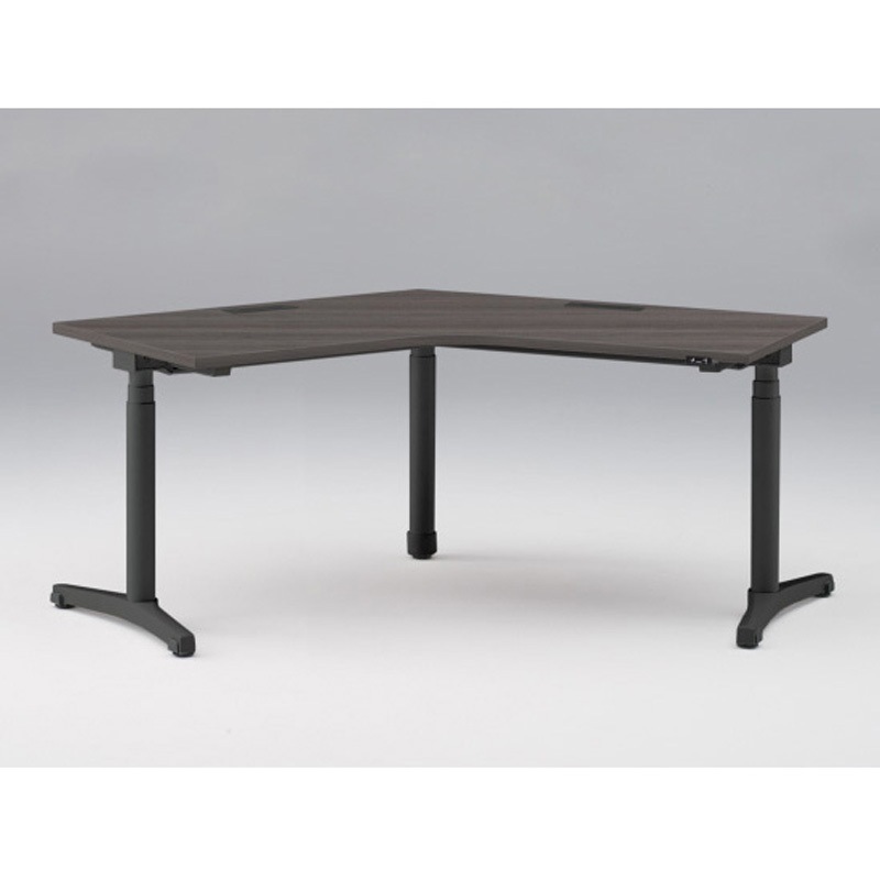 JZD-2277KA-ATR トイロ 120度オペレーションデスク 昇降スイッチタイプ 塗装脚 W1200×D1200<配送時組立サービス付> 1台 イトーキ 【通販モノタロウ】