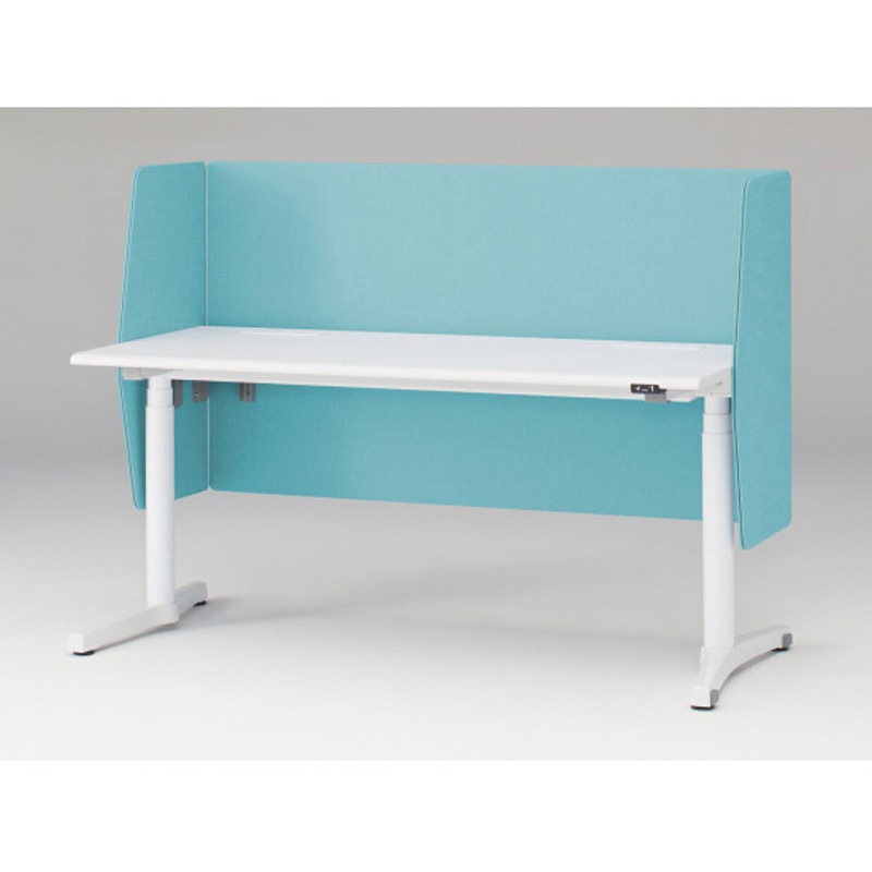 JZ-048XHRN-S4 トイロデスクD675用 エンドパネル左右1セット 机上H450 布地FR<配送時組立サービス付> イトーキ 幅465mm ターコイズブルー色 高さ888mm奥行113mm  JZ-048XHRN-S4 41,587円