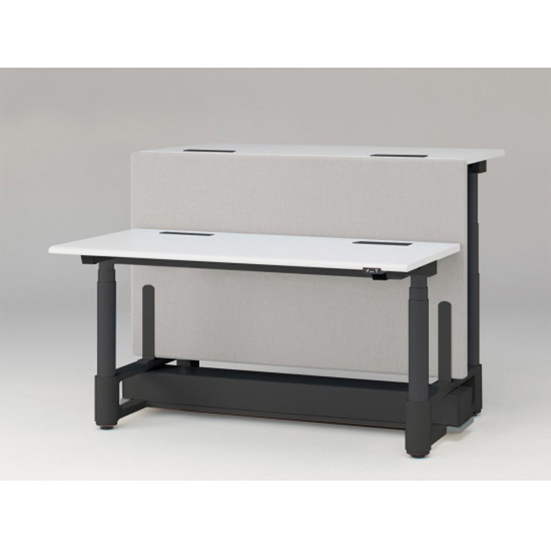 JZ-148XBRN-T1C6 トイロツインデスクW1400用 フロントパネル H830 布地FR<配送時組立サービス付> イトーキ 幅1348mm ホワイト 高さ828mm奥行23mm  JZ-148XBRN-T1C6