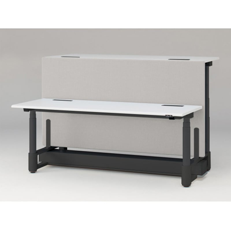 JZ-189XBRN-T1C6 トイロツインデスクW1800用 フロントパネル H960 布地FR<配送時組立サービス付> イトーキ 幅1748mm ホワイト 高さ958mm奥行23mm  JZ-189XBRN-T1C6