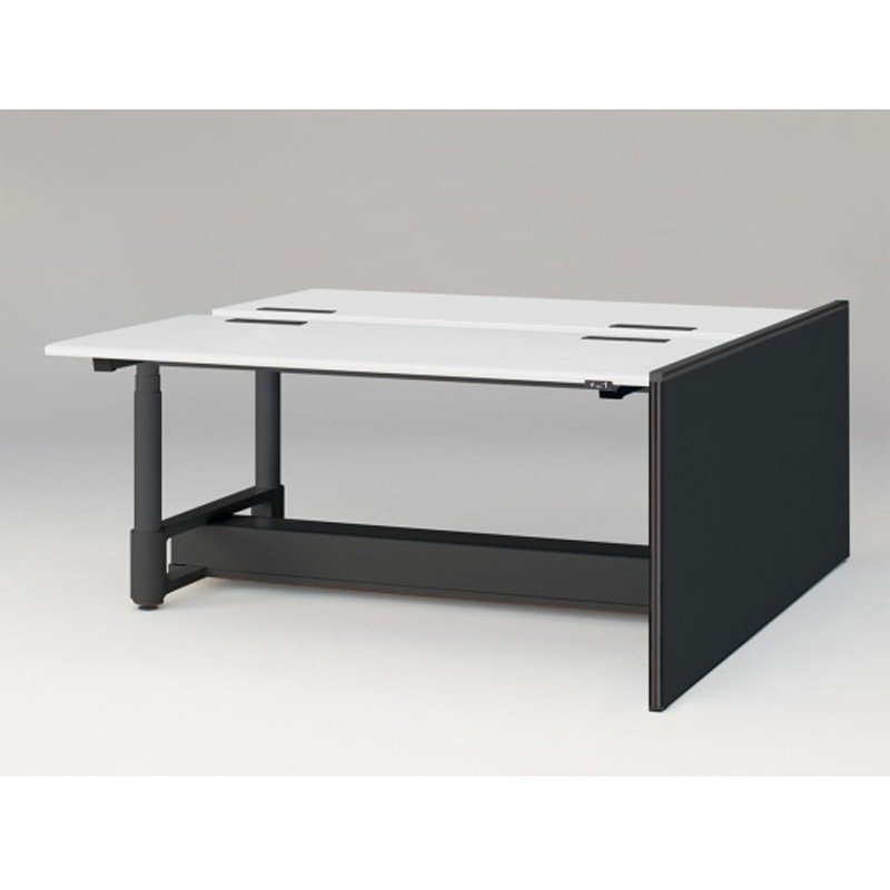 JZ-1807XKRNT1W2 トイロツインデスクD1800用 エンドロングパネル H720 布地FR<配送時組立サービス付> イトーキ ホワイト 奥行32mm  JZ-1807XKRNT1W2