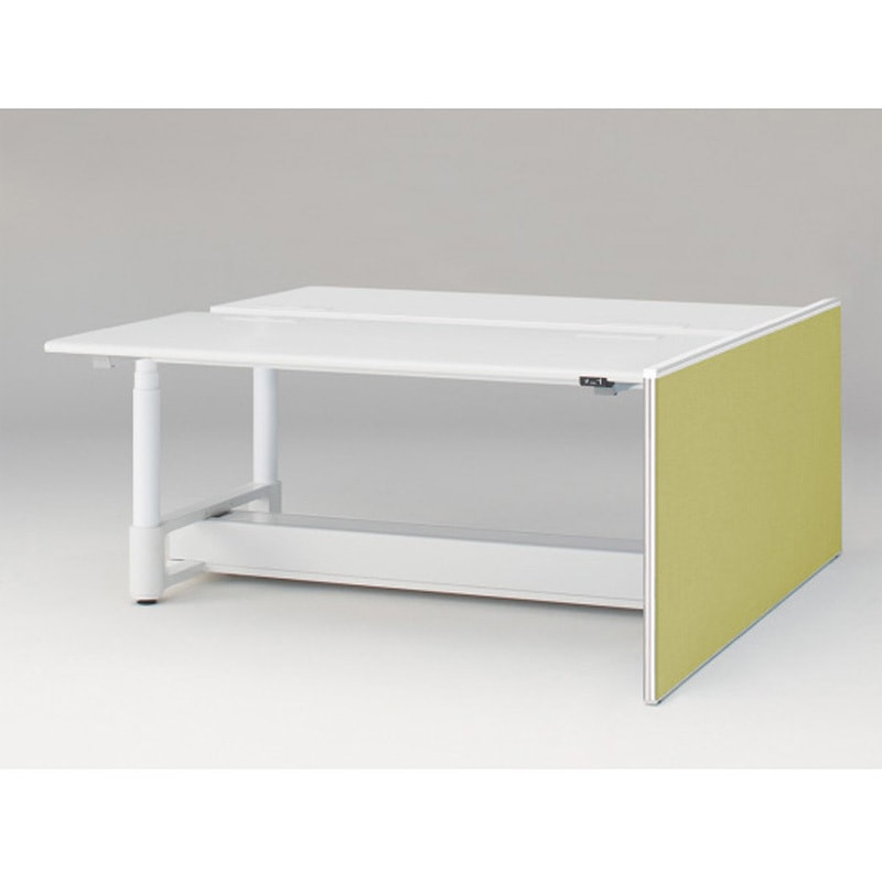 JZ-1807XKRNW9L9 トイロツインデスクD1800用 エンドロングパネル H720 布地FR<配送時組立サービス付> イトーキ ホワイト 奥行32mm  JZ-1807XKRNW9L9