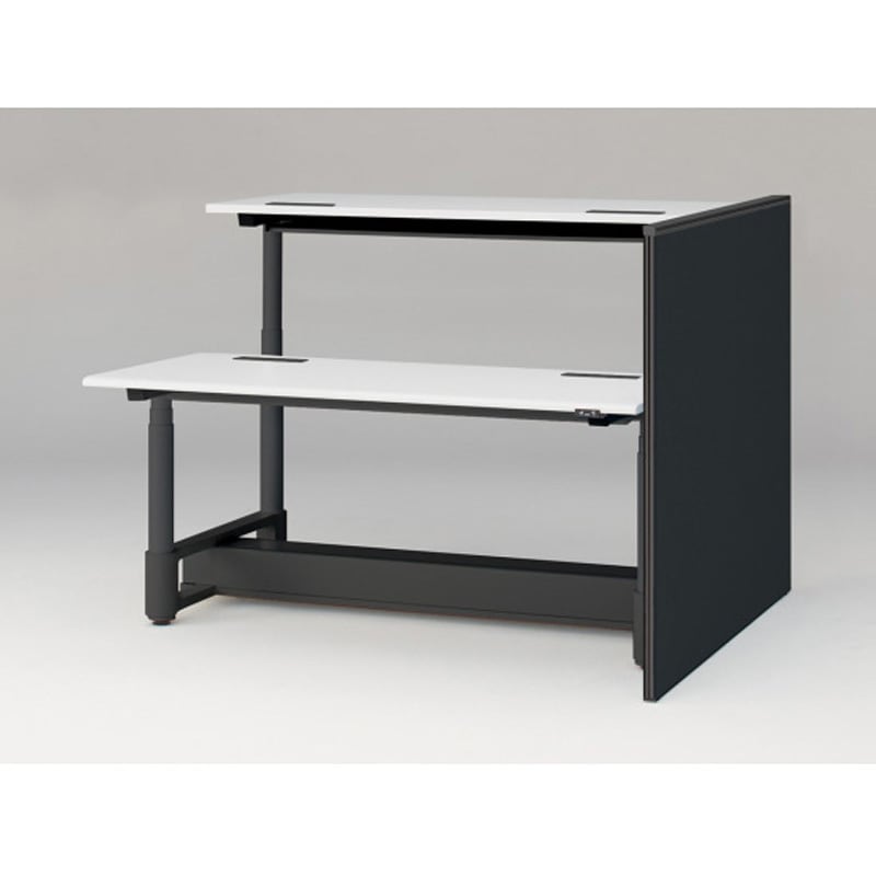 JZ-1411XKRNT1W2 トイロツインデスクD1400用 エンドロングパネル H1170 布地FR<配送時組立サービス付> イトーキ ホワイト 奥行32mm  JZ-1411XKRNT1W2