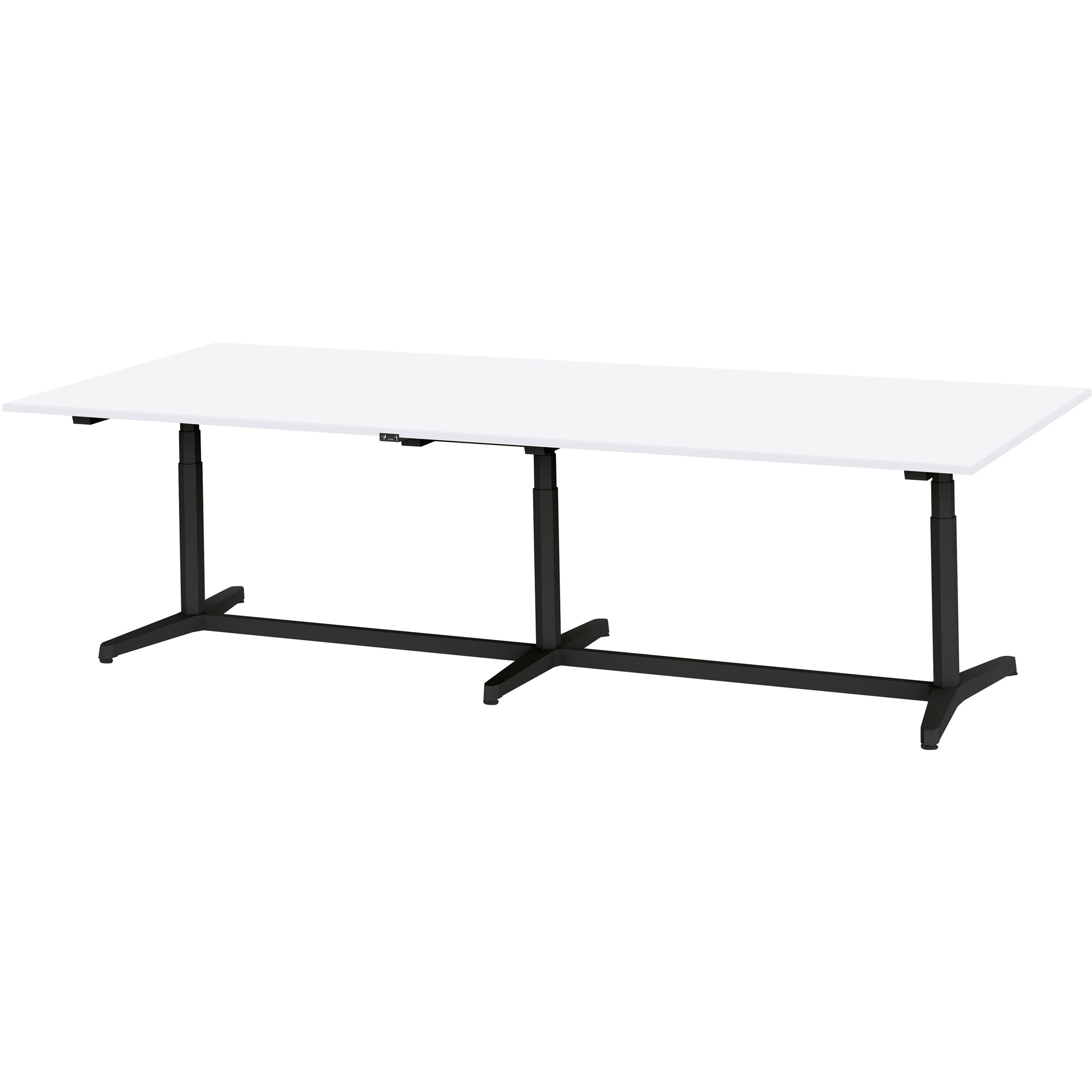 JZT-3212NA-ATL トイロ 大型テーブル 昇降スイッチタイプ 塗装脚 W3200×D1200<配送時組立サービス付> イトーキ ブラック 高さ720mm  JZT-3212NA-ATL