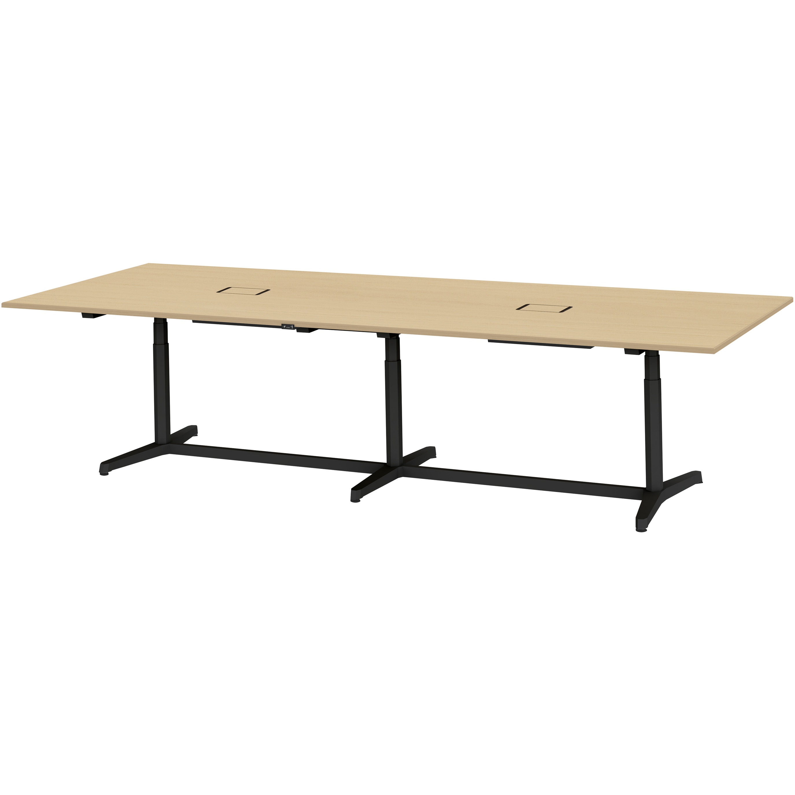 JZT-3612WA1-ATX トイロ 大型テーブル 配線カバー付 昇降スイッチタイプ 塗装脚 W3600×D1200<配送時組立サービス付> 1台 イトーキ 【通販モノタロウ】