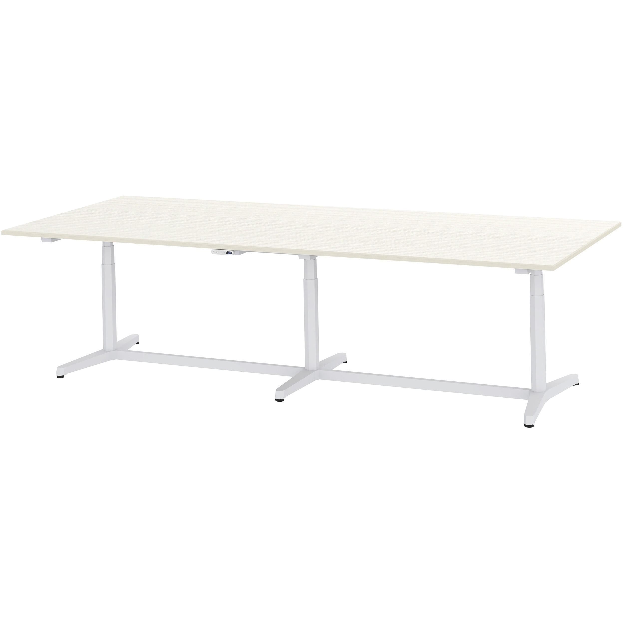 JZT-3212NB-AWH トイロ 大型テーブル インジケータ―付昇降スイッチタイプ 塗装脚 W3200×D1200<配送時組立サービス付> 1台 イトーキ 【通販モノタロウ】