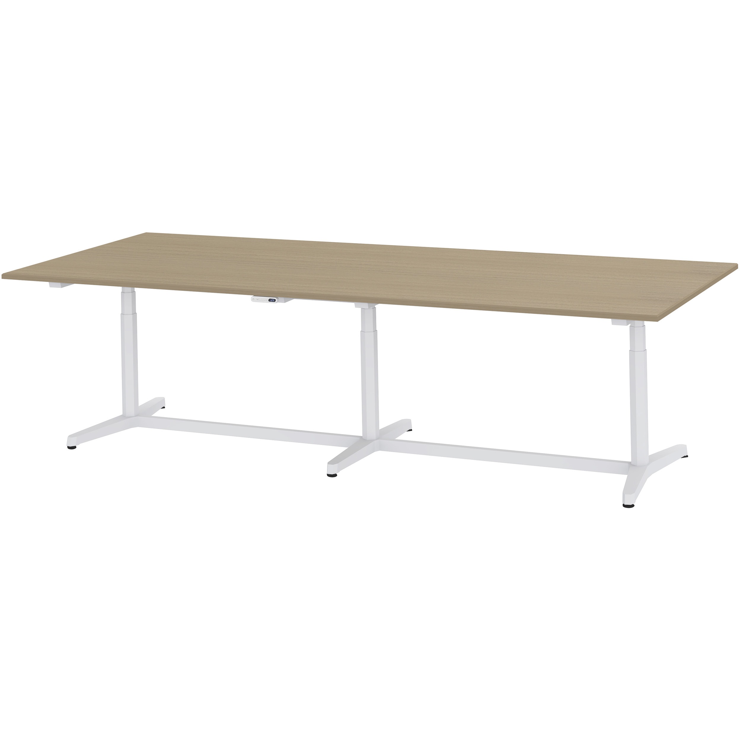 JZT-3212NB-AWM トイロ 大型テーブル インジケータ―付昇降スイッチタイプ 塗装脚 W3200×D1200<配送時組立サービス付> 1台 イトーキ 【通販モノタロウ】