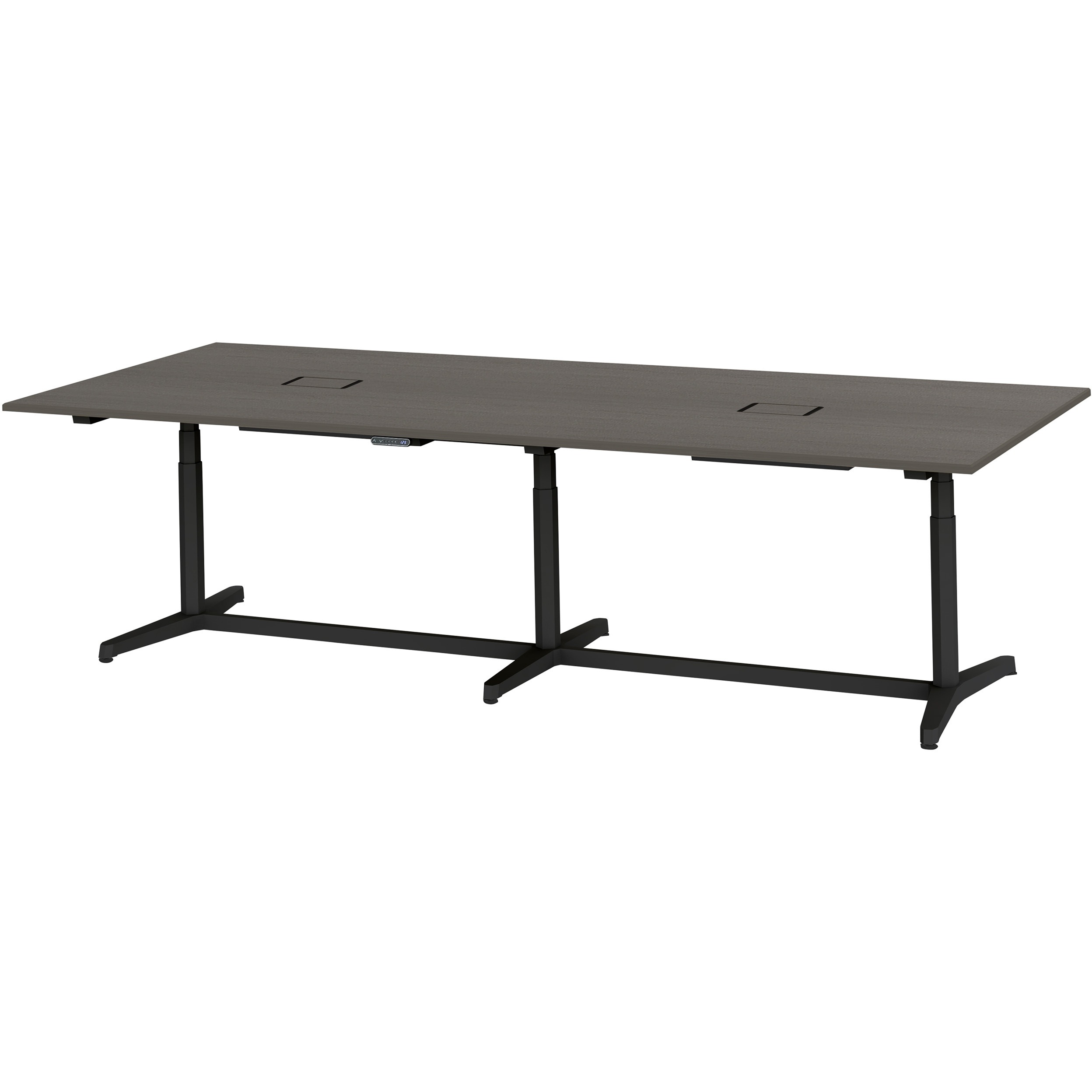 JZT-3212WB1-ATR トイロ 大型テーブル 配線カバー付 インジケータ―付昇降スイッチタイプ 塗装脚 W3200×D1200<配送時組立サービス付> 1台 イトーキ 【通販モノタロウ】