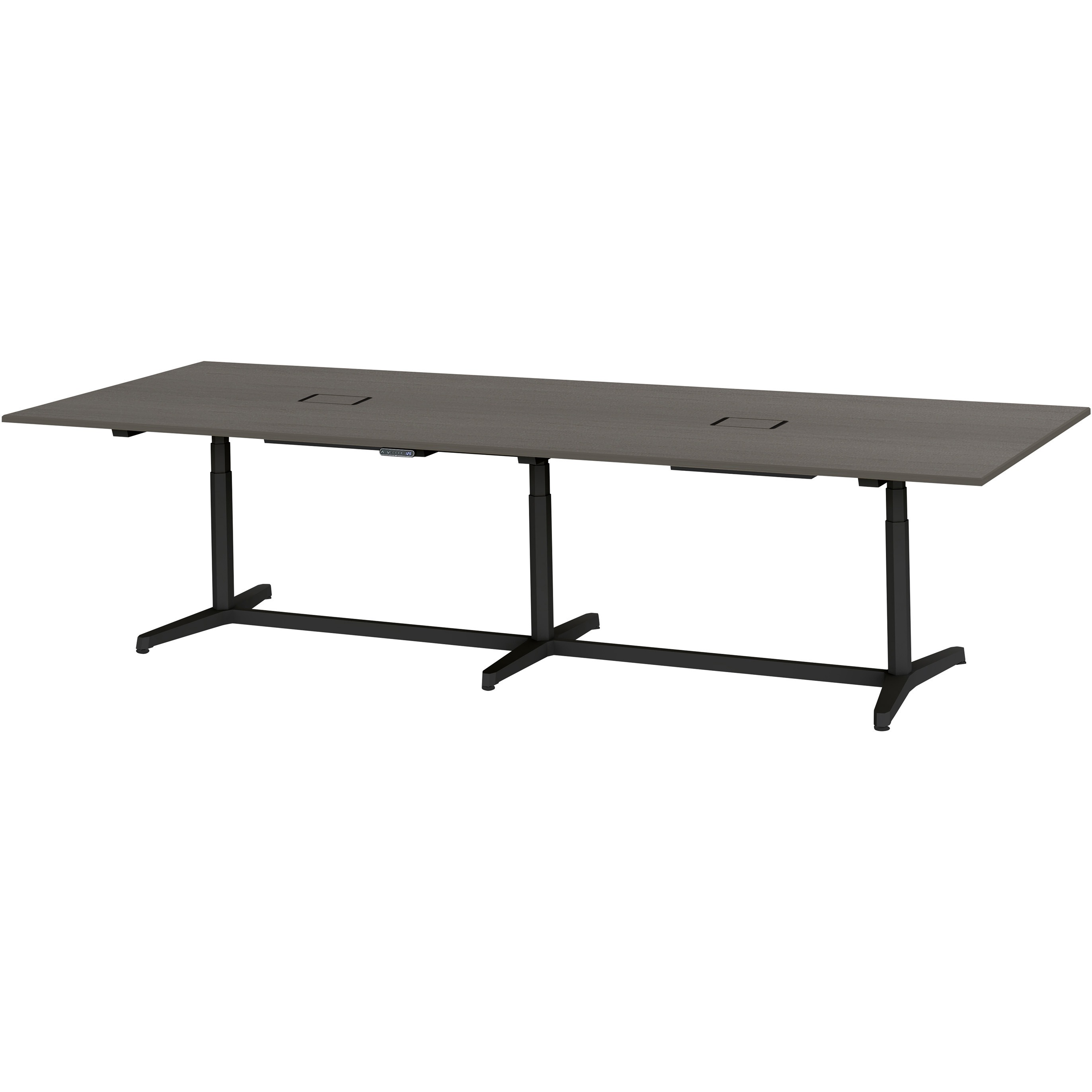 JZT-3612WB1-ATR トイロ 大型テーブル 配線カバー付 インジケータ―付昇降スイッチタイプ 塗装脚 W3600×D1200<配送時組立サービス付> 1台 イトーキ 【通販モノタロウ】