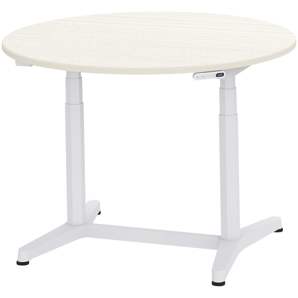 JZT-12CNB-AWH トイロ 円型テーブル インジケータ―付スイッチタイプ 塗装脚 Φ1200<配送時組立サービス付> 1台 イトーキ 【通販モノタロウ】