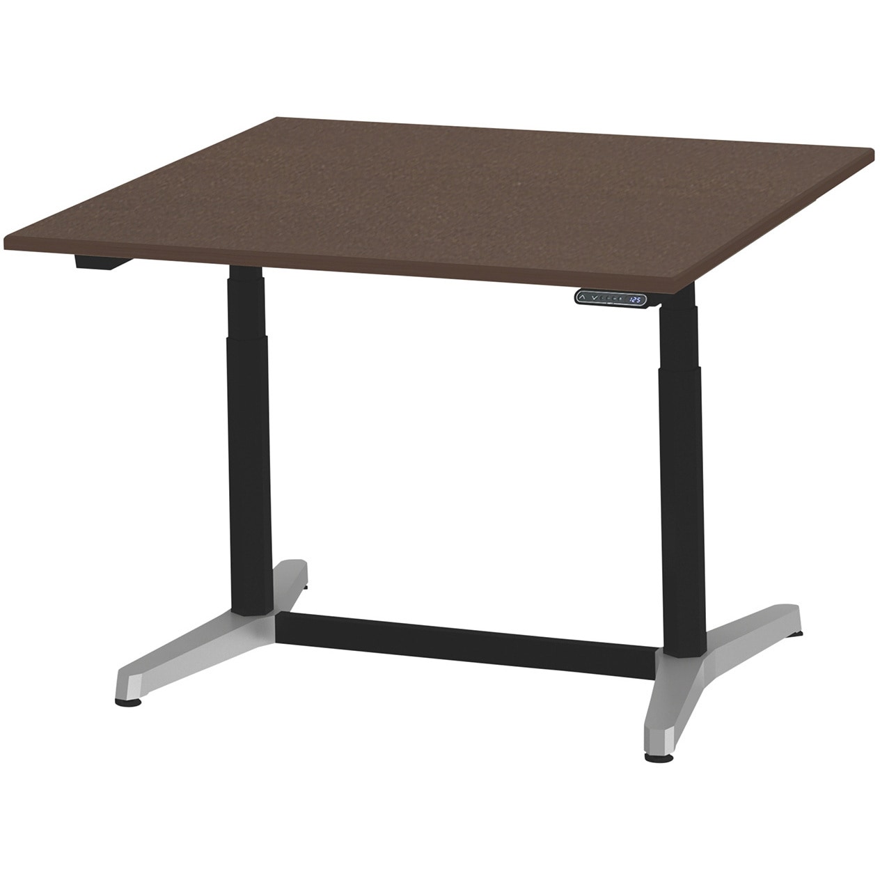 JZT-1212NB-APY トイロ 正方形テーブル インジケータ―付昇降スイッチタイプ アルミミラー脚 W1200<配送時組立サービス付> 1台 イトーキ 【通販モノタロウ】