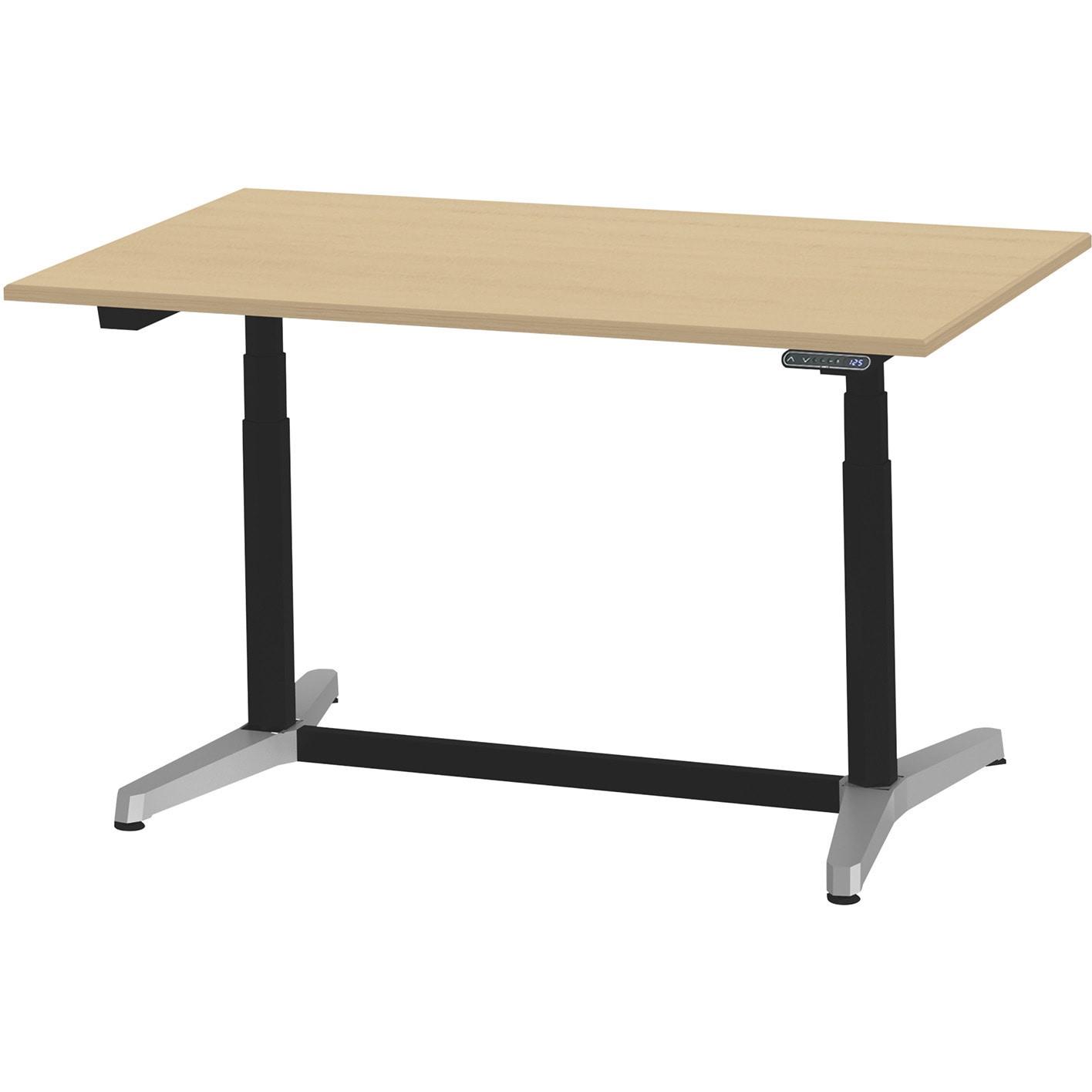 JZT-1509NB-APX トイロテーブル インジケータ―付昇降スイッチタイプ アルミミラー脚 W1500×D900<配送時組立サービス付> 1台 イトーキ 【通販モノタロウ】