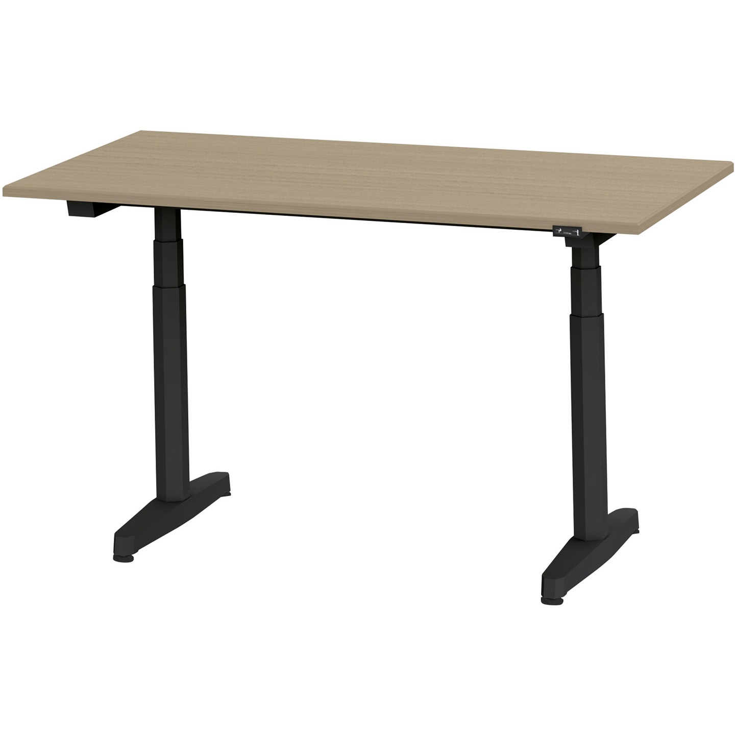 JZT-1507NA-ATM トイロテーブル 昇降スイッチタイプ 塗装脚 W1500×D750<配送時組立サービス付> イトーキ ブラック 高さ720mm  JZT-1507NA-ATM