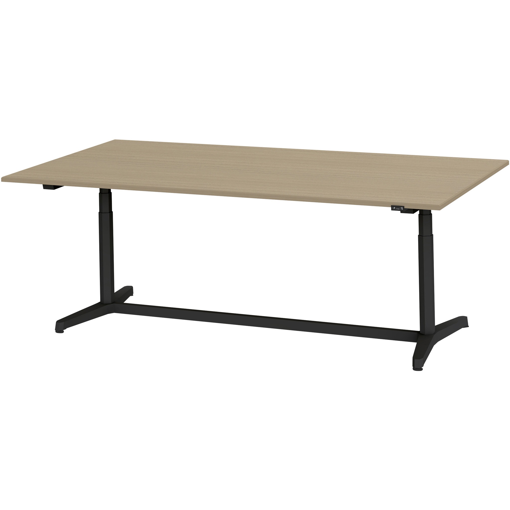 JZT-2412NA-ATM トイロテーブル 昇降スイッチタイプ 塗装脚 W2400×D1200<配送時組立サービス付> イトーキ ブラック 高さ720mm  JZT-2412NA-ATM