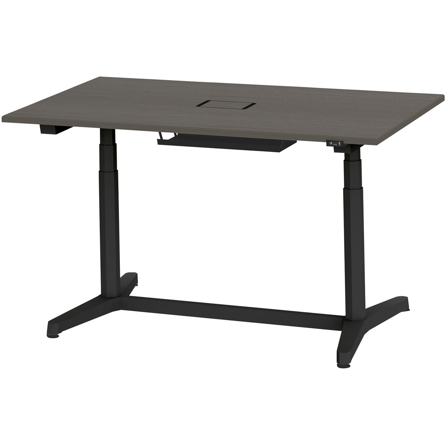 JZT-1509WA1-ATR トイロテーブル 配線カバー付 昇降スイッチタイプ 塗装脚 W1500×D900<配送時組立サービス付> 1台 イトーキ 【通販モノタロウ】