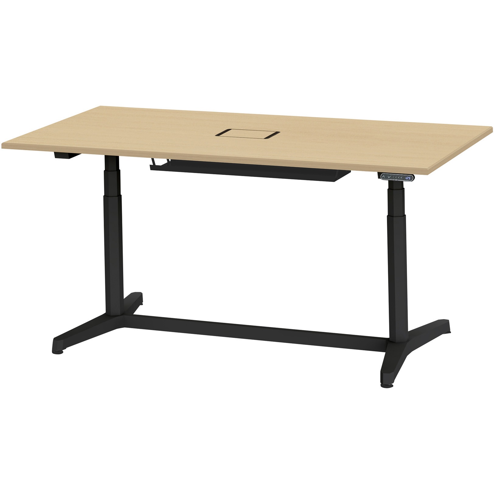 JZT-1809WB1-ATX トイロテーブル 配線カバー付 インジケータ―付昇降スイッチタイプ 塗装脚 W1800×D900<配送時組立サービス付> 1台 イトーキ 【通販モノタロウ】