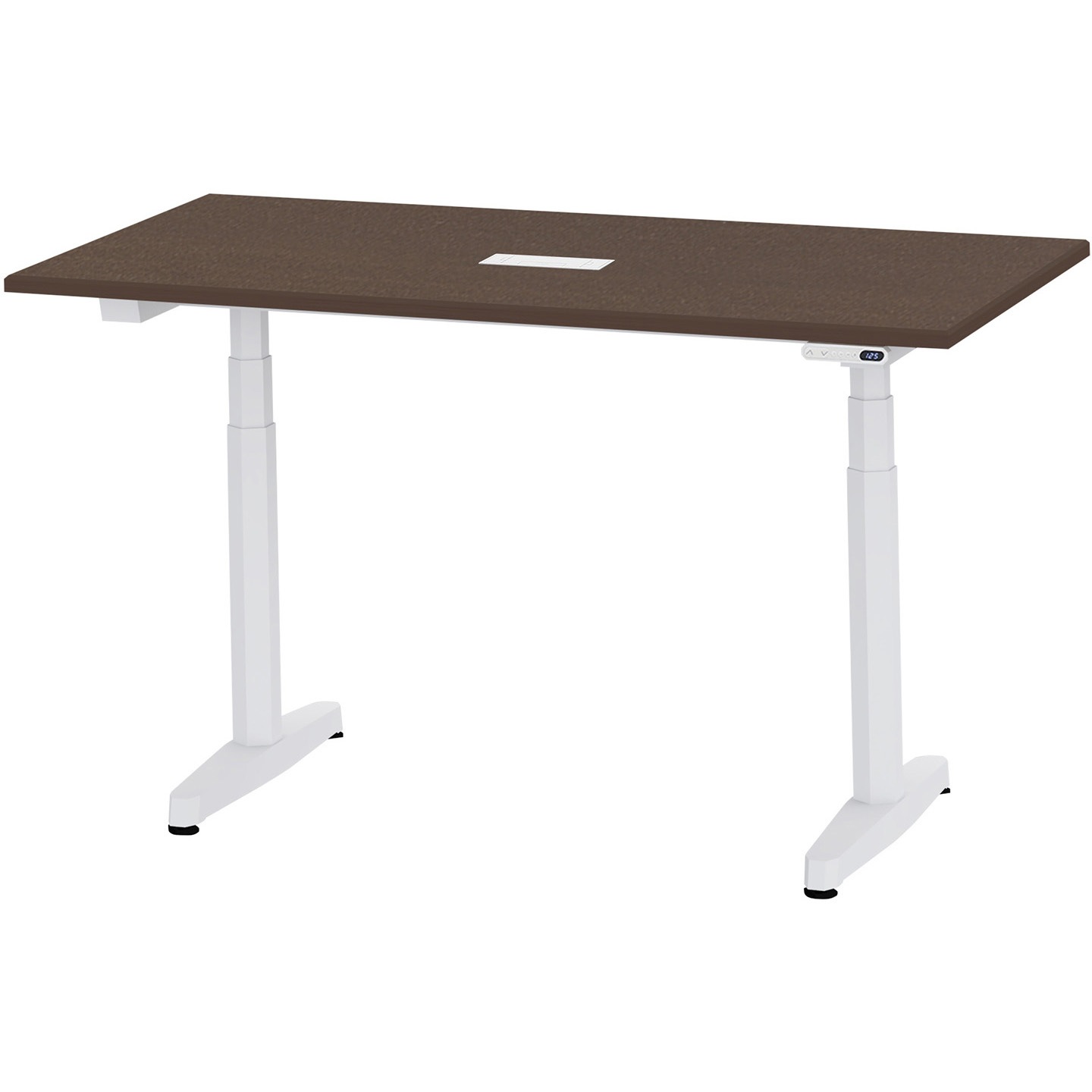 JZT-1507HB-AWY トイロテーブル 配線キャップ付 インジケータ―付昇降スイッチタイプ 塗装脚 W1500×D750<配送時組立サービス付> 1台 イトーキ 【通販モノタロウ】