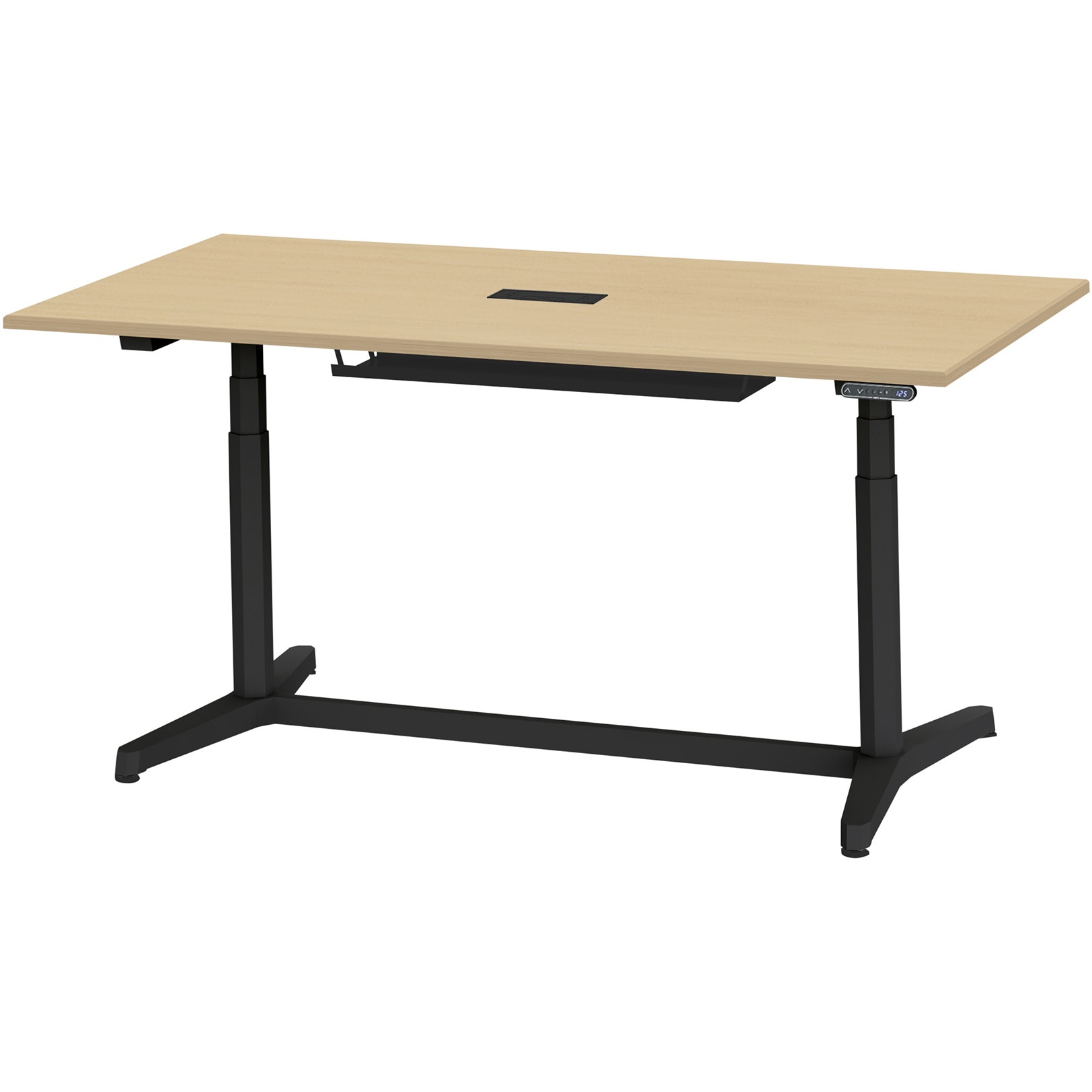 JZT-1809HB-ATX トイロテーブル 配線キャップ付 インジケータ―付昇降スイッチタイプ 塗装脚 W1800×D900<配送時組立サービス付> 1台 イトーキ 【通販モノタロウ】