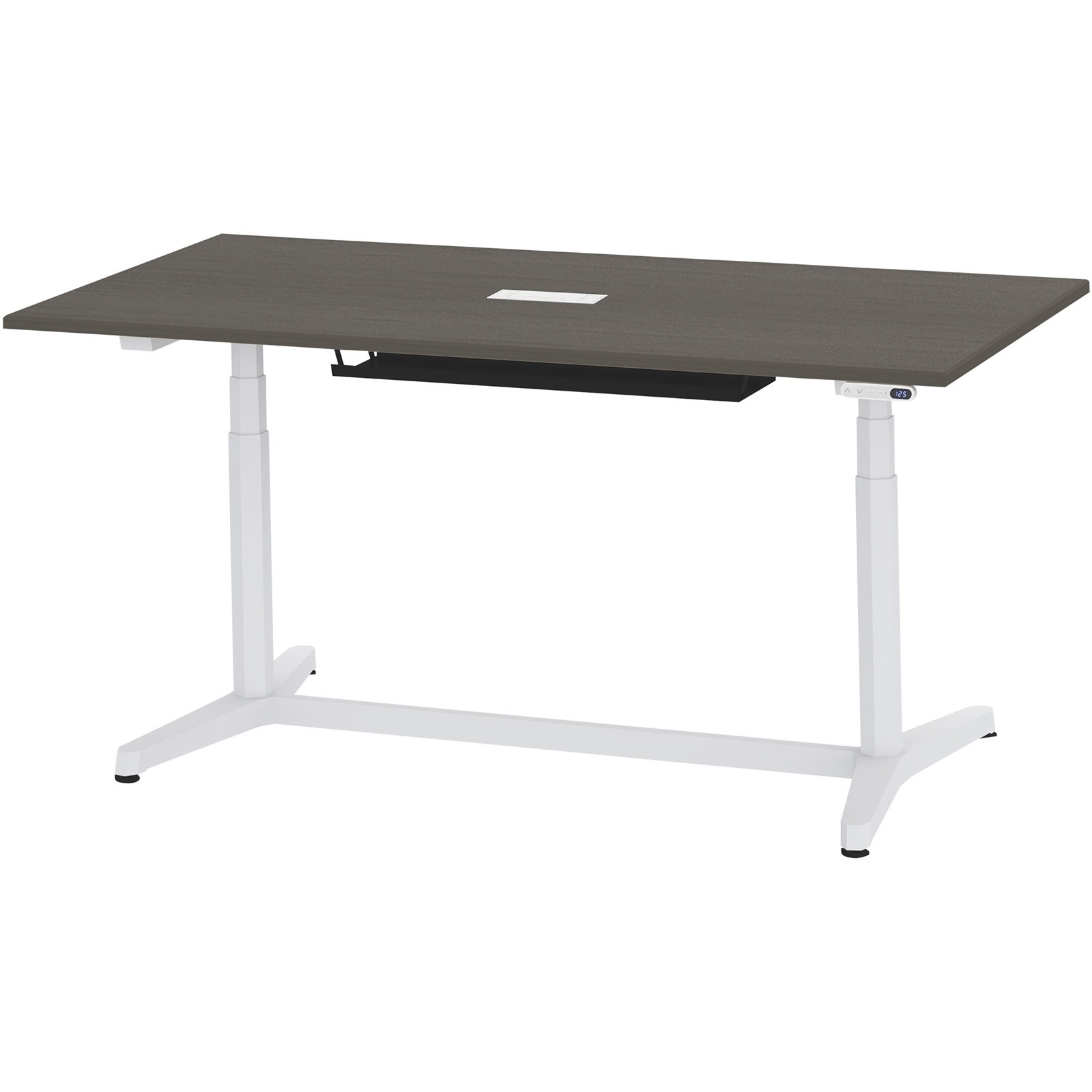 JZT-1809HB-AWR トイロテーブル 配線キャップ付 インジケータ―付昇降スイッチタイプ 塗装脚 W1800×D900<配送時組立サービス付> 1台 イトーキ 【通販モノタロウ】