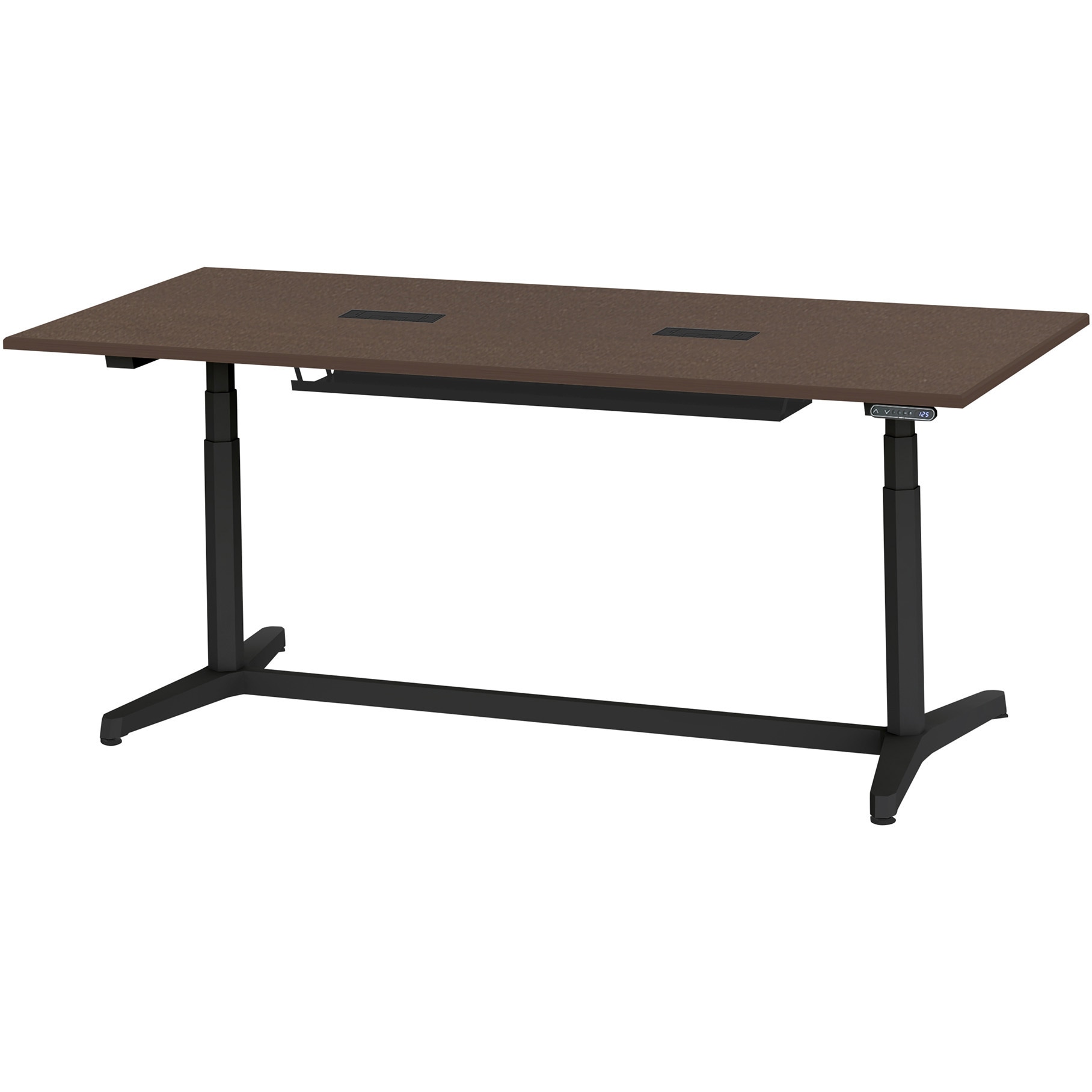 JZT-2109HB-ATY トイロテーブル 配線キャップ付 インジケータ―付昇降スイッチタイプ 塗装脚 W2100×D900<配送時組立サービス付> 1台 イトーキ 【通販モノタロウ】