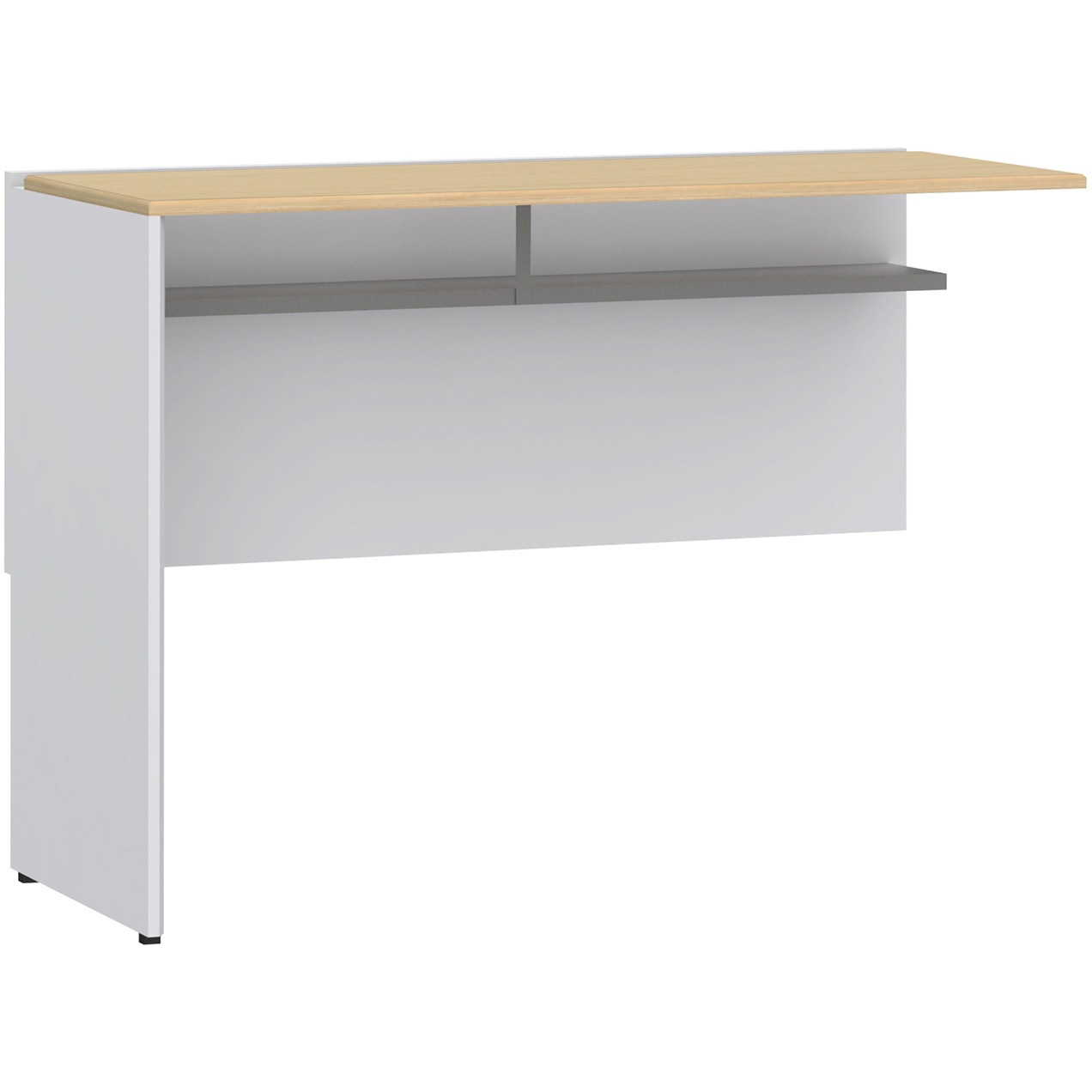 CLR-146ELH-W992 インターリンクR スタンディングカウンター 片面タイプ・エンドセット W1400<配送時組立サービス付> 1台 イトーキ 【通販モノタロウ】