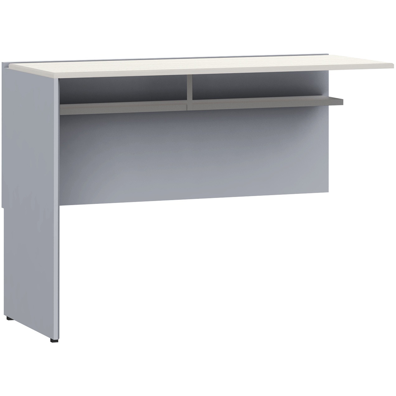 CLR-146ELH-Z561 インターリンクR スタンディングカウンター 片面タイプ・エンドセット W1400<配送時組立サービス付> 1台 イトーキ 【通販モノタロウ】