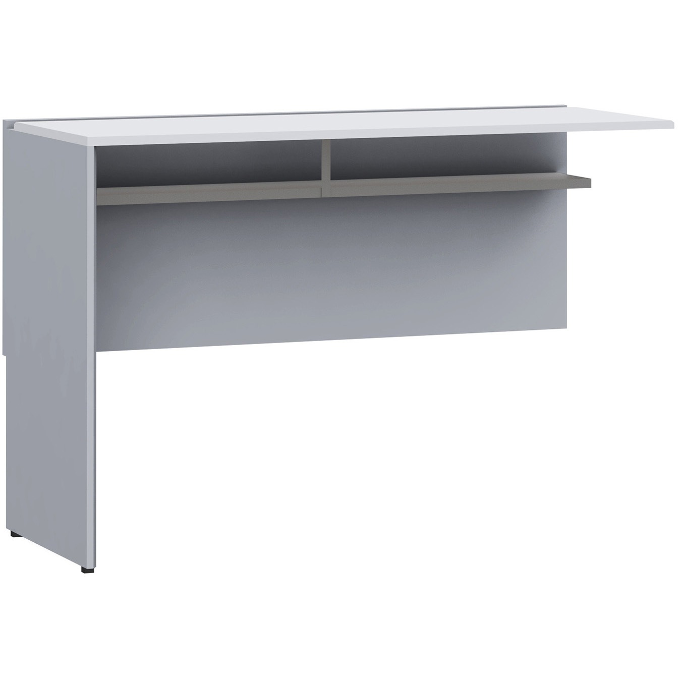 CLR-156ELH-Z5W9 インターリンクR スタンディングカウンター 片面タイプ・エンドセット W1500<配送時組立サービス付> 1台 イトーキ 【通販モノタロウ】