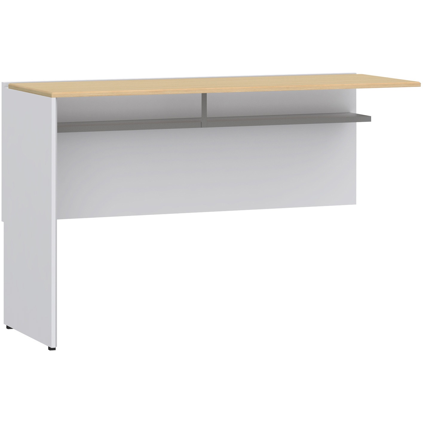 CLR-166ELH-W992 インターリンクR スタンディングカウンター 片面タイプ・エンドセット W1600<配送時組立サービス付> 1台 イトーキ 【通販モノタロウ】