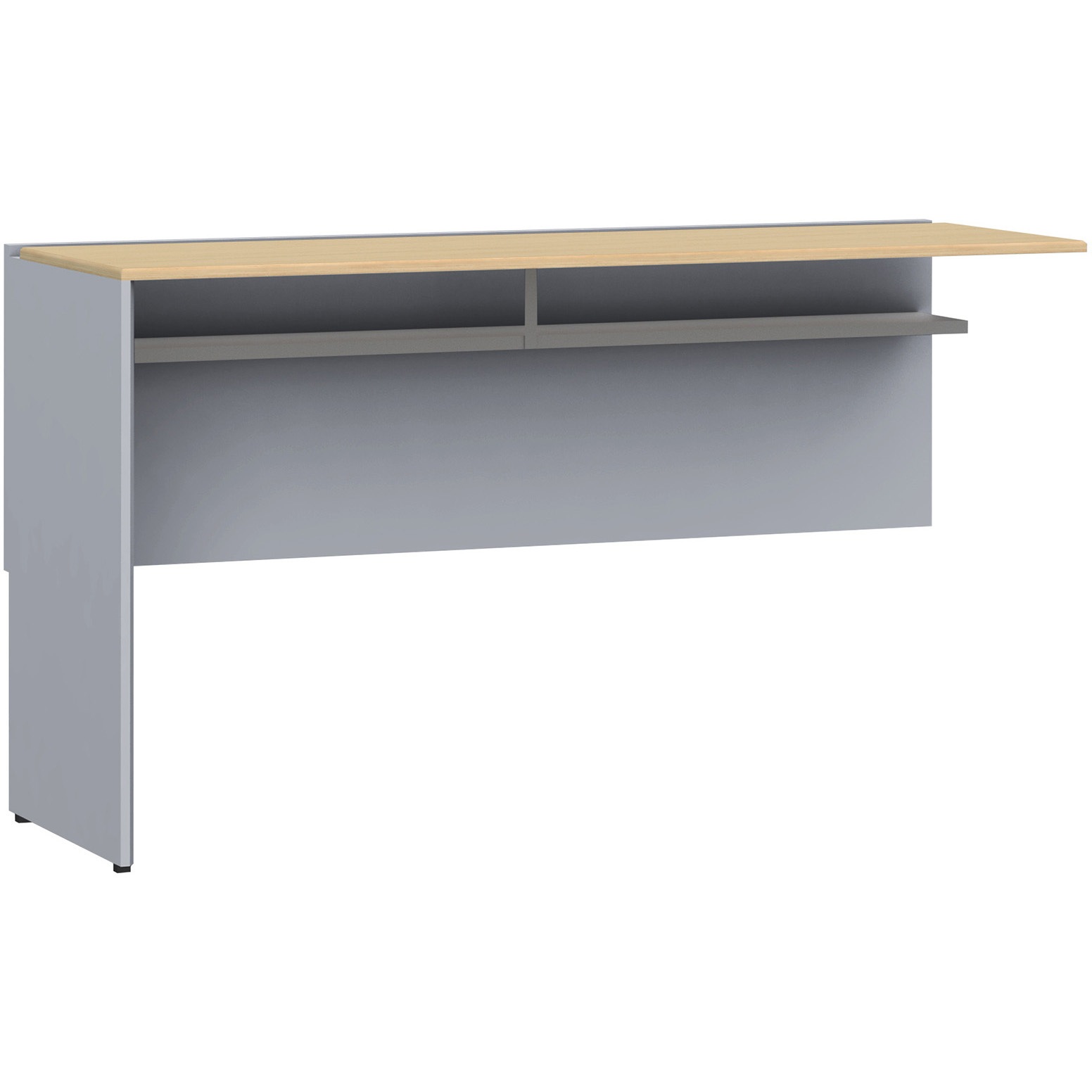 CLR-186ELH-Z592 インターリンクR スタンディングカウンター 片面タイプ・エンドセット W1800<配送時組立サービス付> 1台 イトーキ 【通販モノタロウ】